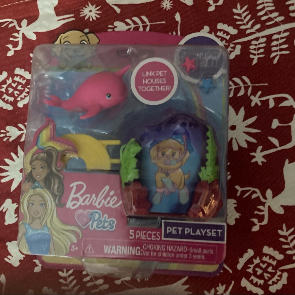 NWT Barbie Pets Set